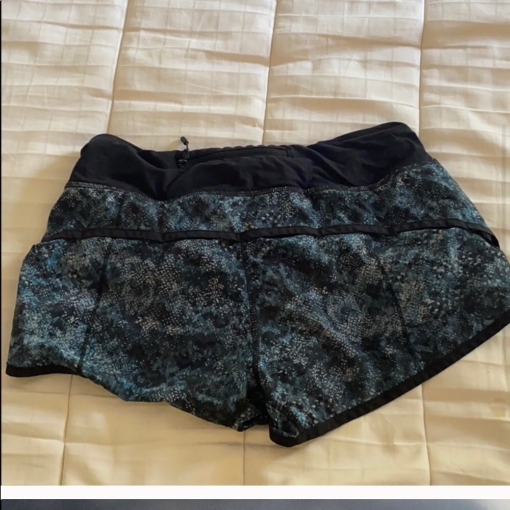 Lululemon speed shorts